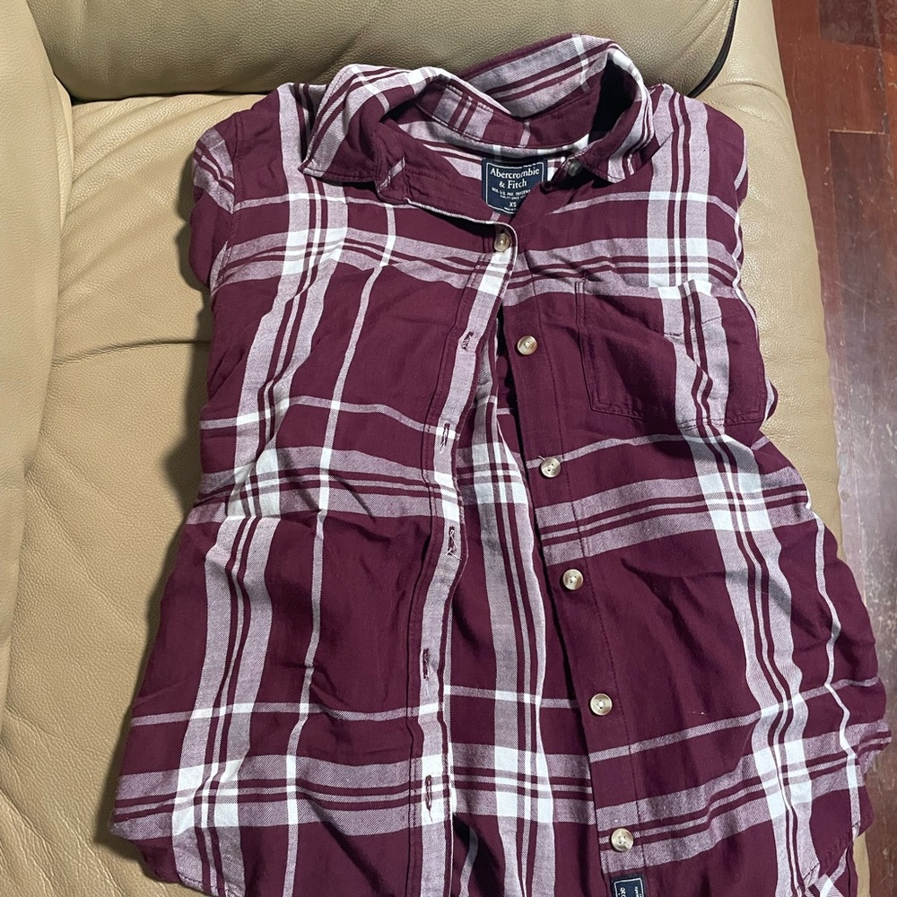 Abercrombie checkered shirt